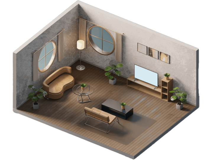 Modern house model